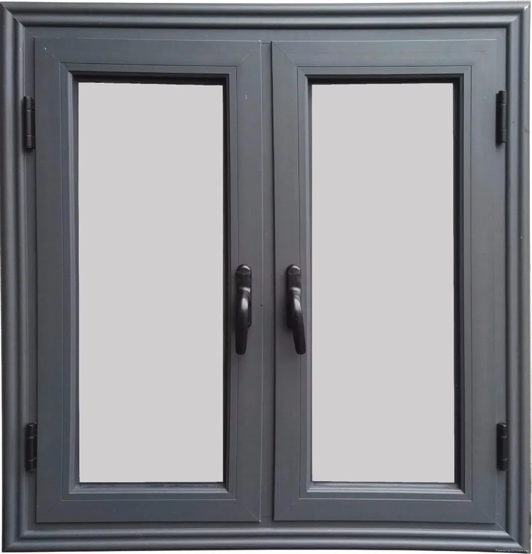 Aluminium Windows and Doors Aluminium Double Glass Sliding Window Building Material